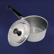 Cuisine - Casserole inox avec couvercle