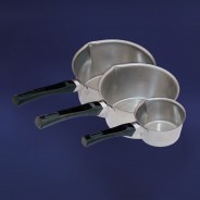 Cuisine - Kit 3 casseroles inox/réf : 0171-0168-0167